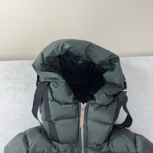 Burberry Green Puffer Down Jacket Women’s Size XS - Picture 12 of 15